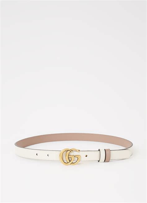 gucci riem wit dames|riemen Gucci dames.